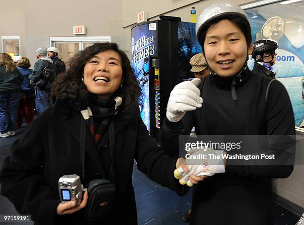 Ashburn Ice House, 21595 Smith Switch Rd., Ashburn, VA Special Olympics of Virginia, Winter Championships, Speed Skating Divisions. Hyelan Park...