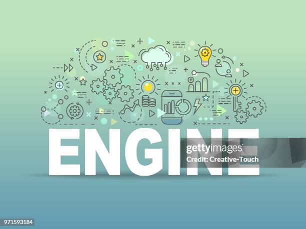 Engine High-Res Vector Graphic - Getty Images