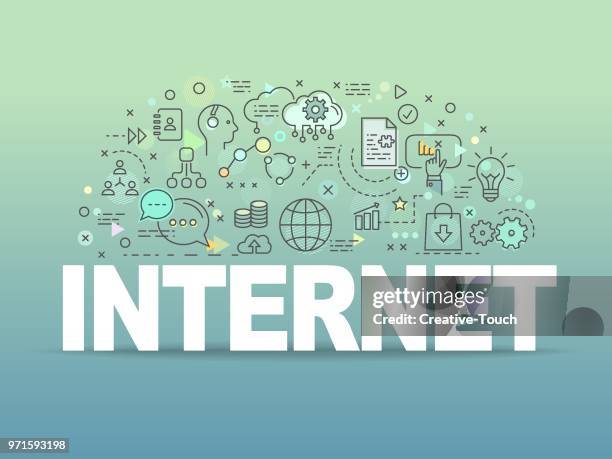 High Resolution Internet Internet High-Res Vector Graphic - Getty Images