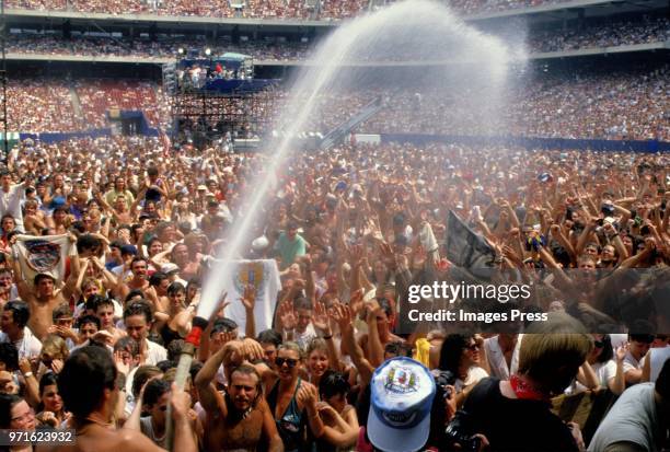 New Jersey Amnesty International Concert circa 1986 in East Rutherford, New Jersey.
