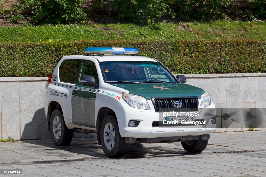 SUV von der Guardia Civil