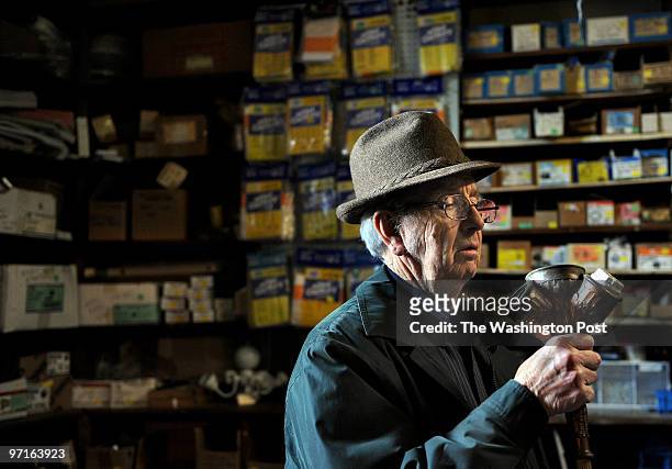 February 2009 CREDIT: Katherine Frey / TWP. Purcellville , VA. Nichols Hardware Store in Purcellville is the subject of a documentary called "The...