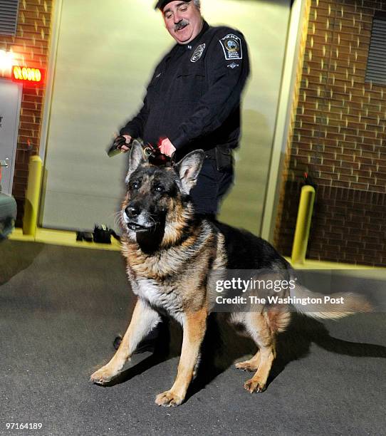 Western District Station, Manassas, VA Celebrating the retirement of Draco, a Prince William County Police K9 that served with the same partner for...