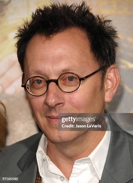 Actor Michael Emerson attends the premiere of HBO's new miniseries "The Pacific" at Grauman's Chinese Theatre on February 24, 2010 in Hollywood,...