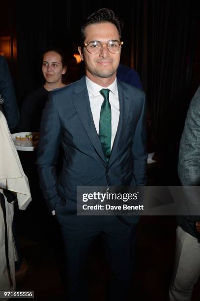 Nelson Piquet Jr attends the GQ Dinner co-hosted by Dylan Jones and Loyle Carner to celebrate London Fashion Week Men's June 2018 at Neptune At The...