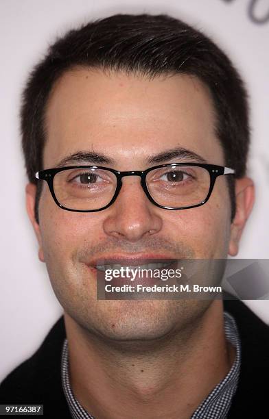 Executive producer Eddy Kitsis attends the 27th annual PaleyFest Presents the television show "Lost" at the Saban Theatre on February 27, 2010 in...