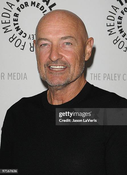 Actor Terry O'Quinn attends the "Lost" event at the 27th Annual PaleyFest at Saban Theatre on February 27, 2010 in Beverly Hills, California.