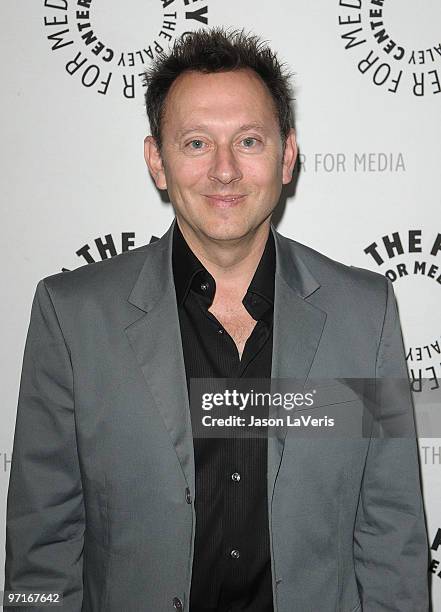 Actor Michael Emerson attends the "Lost" event at the 27th Annual PaleyFest at Saban Theatre on February 27, 2010 in Beverly Hills, California.