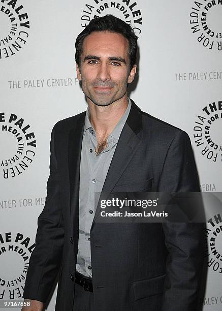 Actor Nestor Carbonell attends the "Lost" event at the 27th Annual PaleyFest at Saban Theatre on February 27, 2010 in Beverly Hills, California.