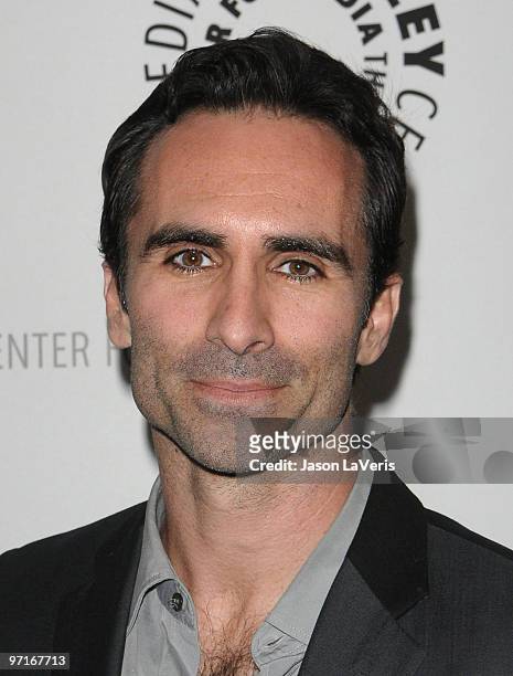 Actor Nestor Carbonell attends the "Lost" event at the 27th Annual PaleyFest at Saban Theatre on February 27, 2010 in Beverly Hills, California.