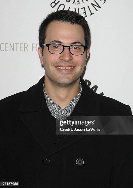 Producer Eddy Kitsis attends the "Lost" event at the 27th Annual PaleyFest at Saban Theatre on February 27, 2010 in Beverly Hills, California.