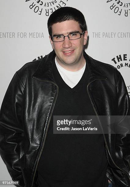 Producer Adam Horowitz attends the "Lost" event at the 27th Annual PaleyFest at Saban Theatre on February 27, 2010 in Beverly Hills, California.