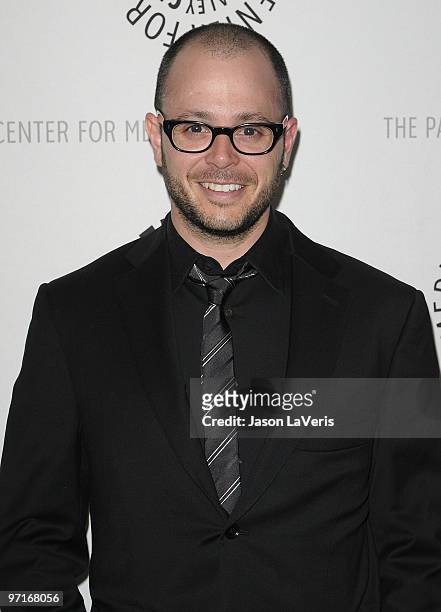 Producer Damon Lindelof attends the "Lost" event at the 27th Annual PaleyFest at Saban Theatre on February 27, 2010 in Beverly Hills, California.