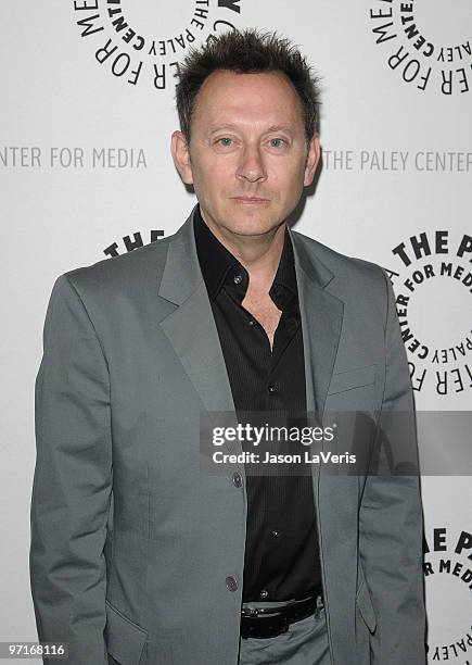 Actor Michael Emerson attends the "Lost" event at the 27th Annual PaleyFest at Saban Theatre on February 27, 2010 in Beverly Hills, California.