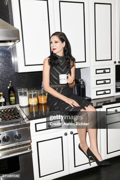 Actress Jill Kargman is photographed for Alice and Olivia Boss Babe on January 16, 2018 in New York City.