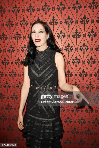 Actress Jill Kargman is photographed for Alice and Olivia Boss Babe on January 16, 2018 in New York City.