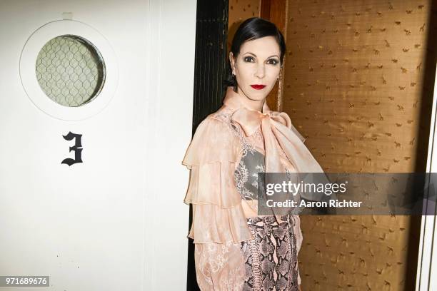 Actress Jill Kargman is photographed for Alice and Olivia Boss Babe on January 16, 2018 in New York City.