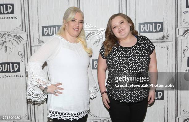 Mama June and Honey Booboo visit Build Series to discuss "Mama June: From Not to Hot" at Build Studio on June 11, 2018 in New York City.