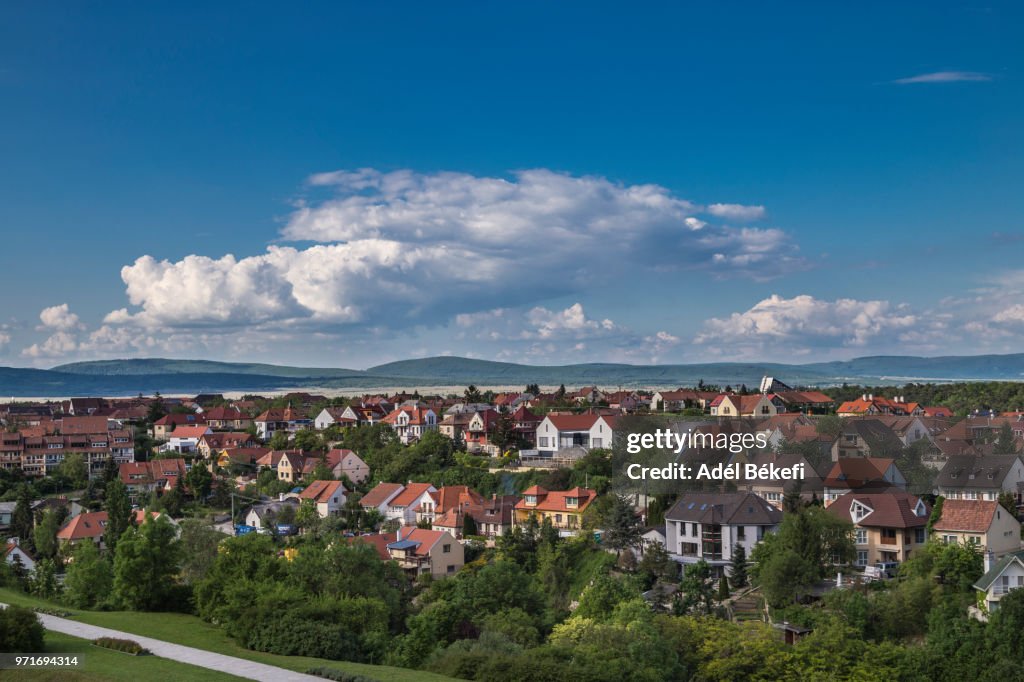 Cityscape of Veszprém (Hungary)