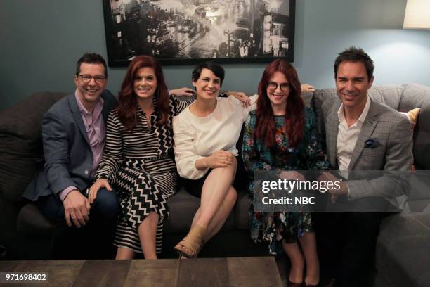 For Your Consideration Panel" -- Pictured: Sean Hayes, Debra Messing, Stacey Wilson Hunt, Megan Mullally, Eric McCormack at Harmony Gold Preview...