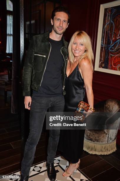 Jonathan Heaf and Isabel May attend the GQ Dinner co-hosted by Dylan Jones and Loyle Carner to celebrate London Fashion Week Men's June 2018 at...