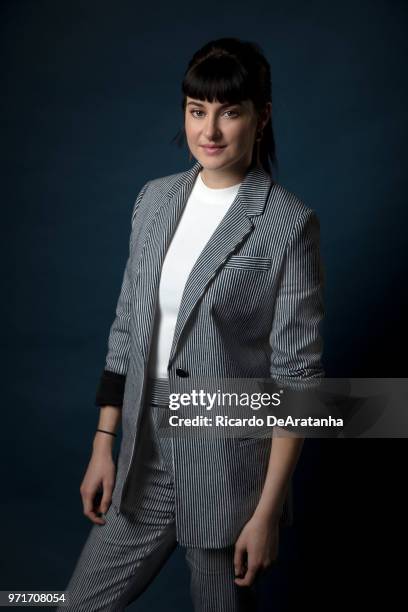 Actress Shailene Woodley is photographed for Los Angeles Times on May 18, 2018 in Marina del Rey, California. PUBLISHED IMAGE. CREDIT MUST READ:...