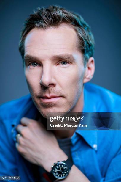 Actor Benedict Cumberbatch is photographed for Los Angeles Times on April 25, 2018 in West Hollywood, California. PUBLISHED IMAGE. CREDIT MUST READ:...