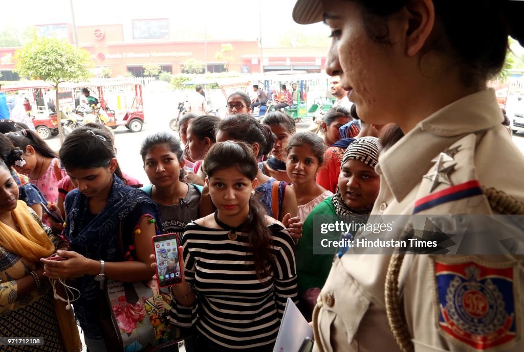 Delhi Police Deployed All Women Squad For Women Safety At Delhi University North Campus