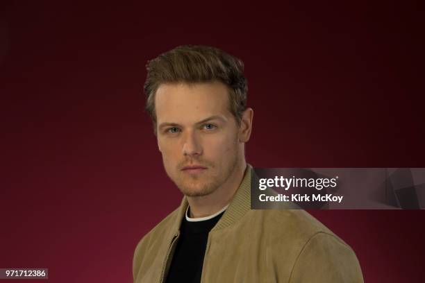 Actor Sam Heughan is photographed for Los Angeles Times on March 19, 2018 in Los Angeles, California. PUBLISHED IMAGE. CREDIT MUST READ: Kirk...