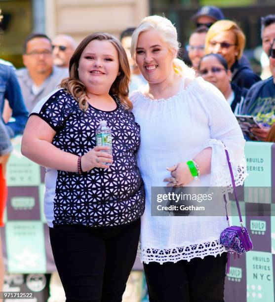 Honey Boo Boo and Mama June at AOL Build on June 11, 2018 in New York City.