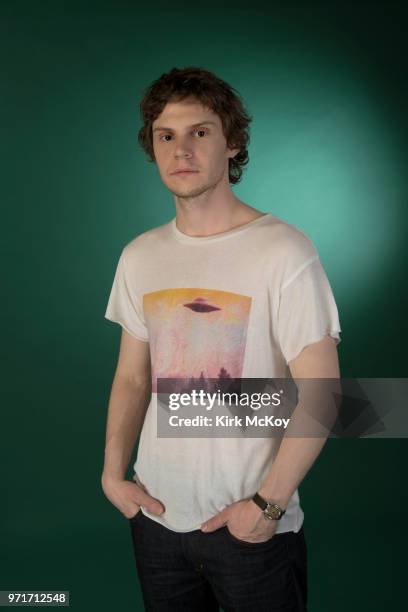 Actor Evan Peters is photographed for Los Angeles Times on March 22, 2018 in Los Angeles, California. PUBLISHED IMAGE. CREDIT MUST READ: Kirk...