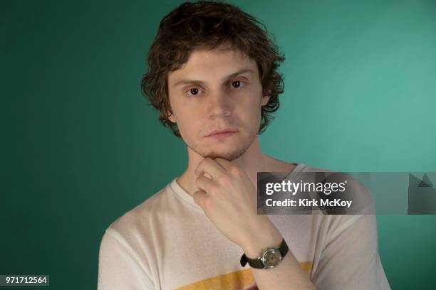 Actor Evan Peters is photographed for Los Angeles Times on March 22, 2018 in Los Angeles, California. PUBLISHED IMAGE. CREDIT MUST READ: Kirk...