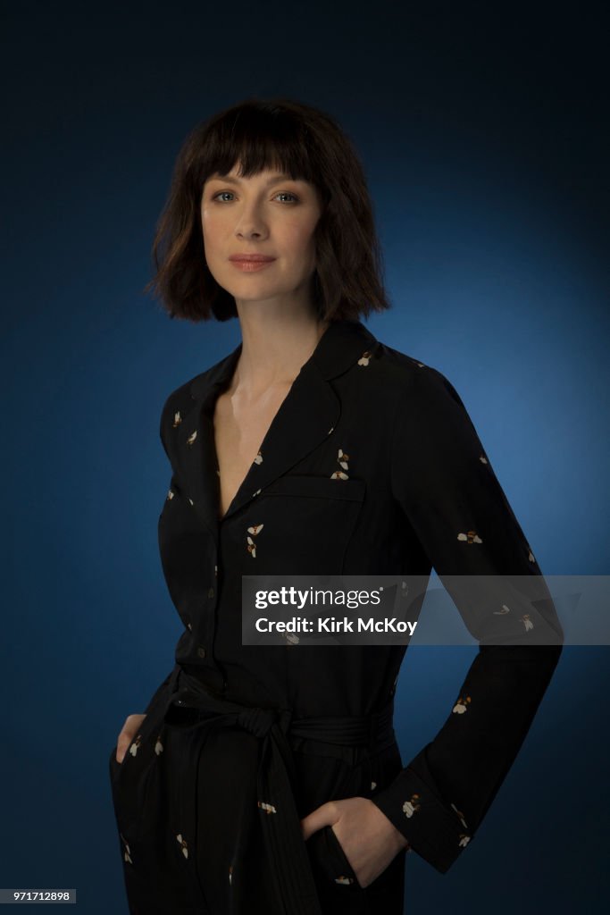 Actress Caitriona Balfe is photographed for Los Angeles Times on