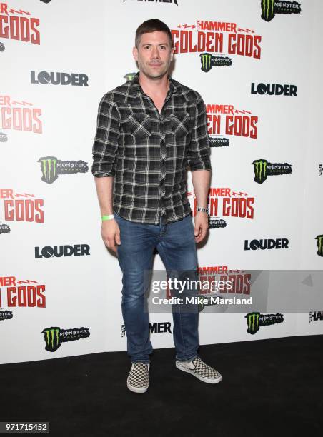 Wes Borland attends the Metal Hammer Golden God Awards at Indigo at The O2 Arena on June 11, 2018 in London, England.