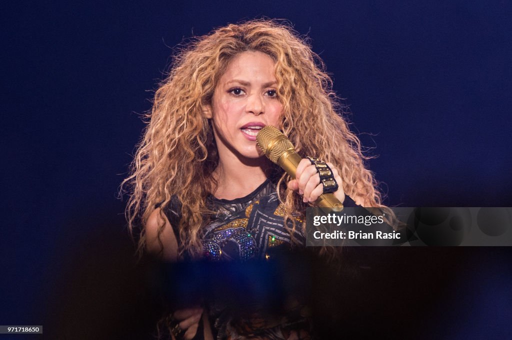 Shakira Performs At The O2 Arena