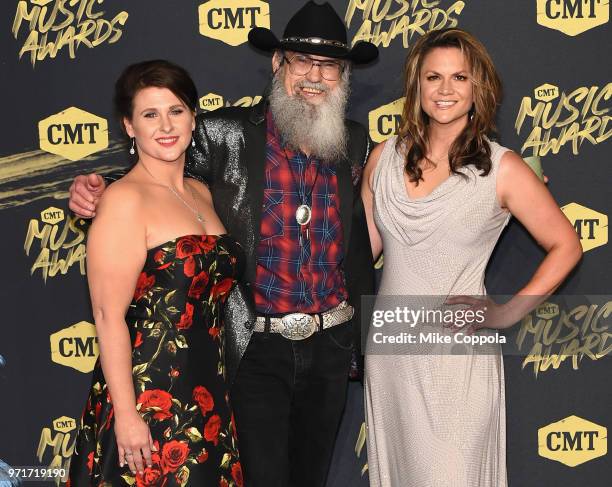 Uncle Si and The Sicotics attend the 2018 CMT Music Awards at Bridgestone Arena on June 6, 2018 in Nashville, Tennessee.