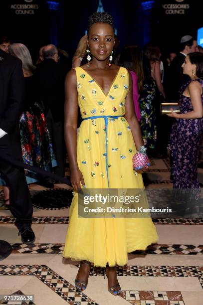 Lupita Nyong'o attends the 22nd Annual Accessories Council ACE Awards at Cipriani 42nd Street on June 11, 2018 in New York City.