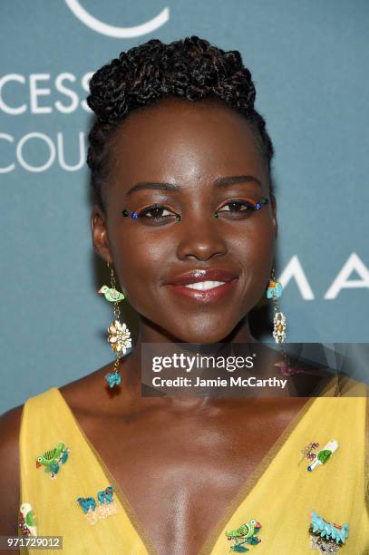 Lupita Nyong'o attends the 22nd Annual Accessories Council ACE Awards at Cipriani 42nd Street on June 11, 2018 in New York City.