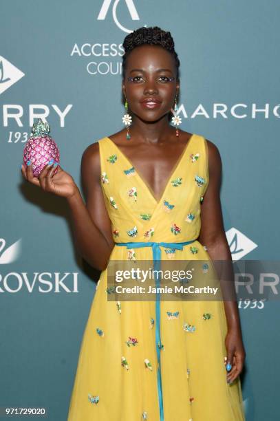 Lupita Nyong'o attends the 22nd Annual Accessories Council ACE Awards at Cipriani 42nd Street on June 11, 2018 in New York City.