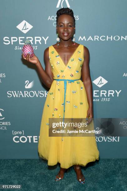 Lupita Nyong'o attends the 22nd Annual Accessories Council ACE Awards at Cipriani 42nd Street on June 11, 2018 in New York City.