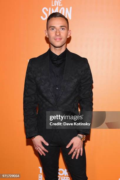 Host and Olympic Athlete Adam Rippon attends The Trevor Project TrevorLIVE NYC at Cipriani Wall Street on June 11, 2018 in New York City.