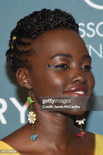 Lupita Nyong'o attends the 22nd Annual Accessories Council ACE Awards at Cipriani 42nd Street on June 11, 2018 in New York City.