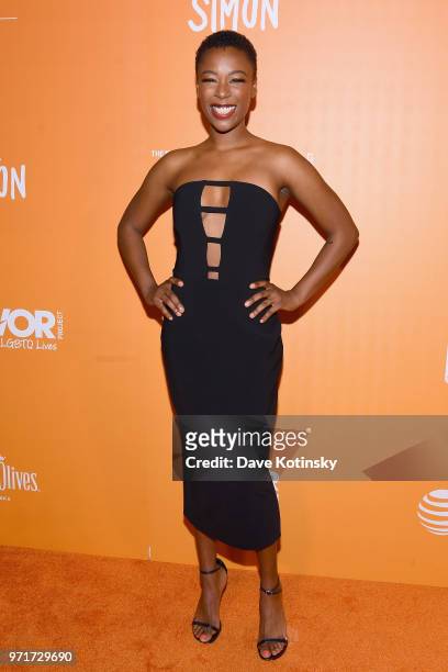 Actor Samira Wiley attends The Trevor Project TrevorLIVE NYC at Cipriani Wall Street on June 11, 2018 in New York City.