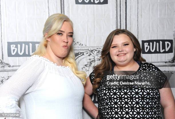 Personalities Mama June and Honey Boo Boo visit Build Series to discuss 'Mama June: From Not to Hot' at Build Studio on June 11, 2018 in New York...