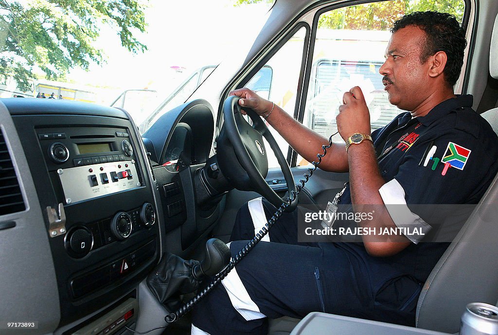 A Paramedic from the Kwazulu -Natal Emer