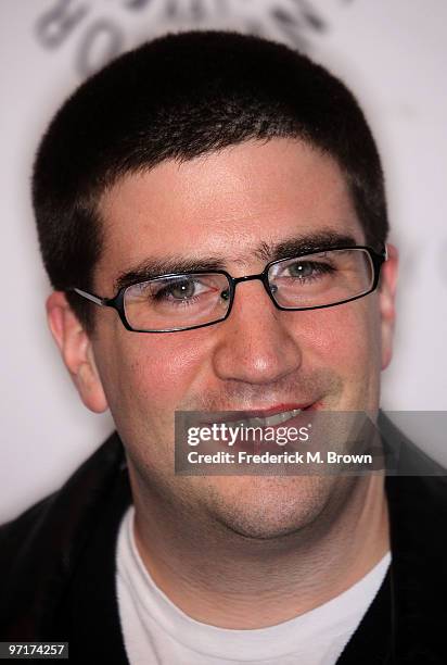 Executive producer Adam Horowitz attends the 27th annual PaleyFest Presents the television show "Lost" at the Saban Theatre on February 27, 2010 in...