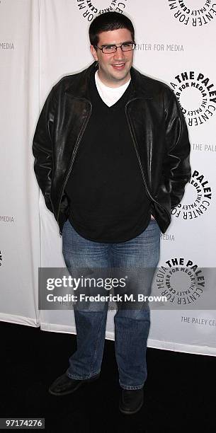 Executive producer Adam Horowitz attends the 27th annual PaleyFest Presents the television show "Lost" at the Saban Theatre on February 27, 2010 in...