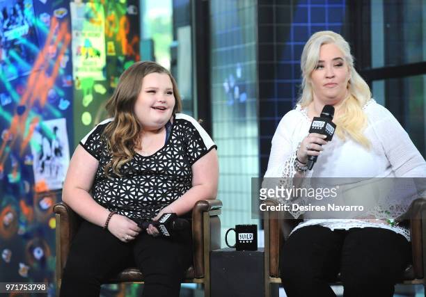 Personalities Honey Boo Boo and Mama June visit Build Series to discuss 'Mama June: From Not to Hot' at Build Studio on June 11, 2018 in New York...