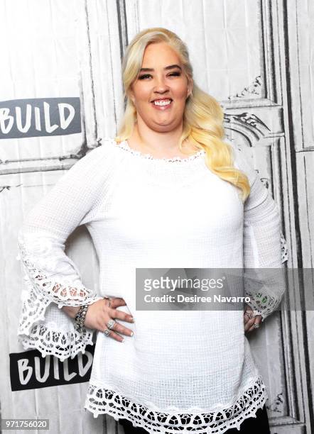 Personality Mama June visits Build Series to discuss 'Mama June: From Not to Hot' at Build Studio on June 11, 2018 in New York City.