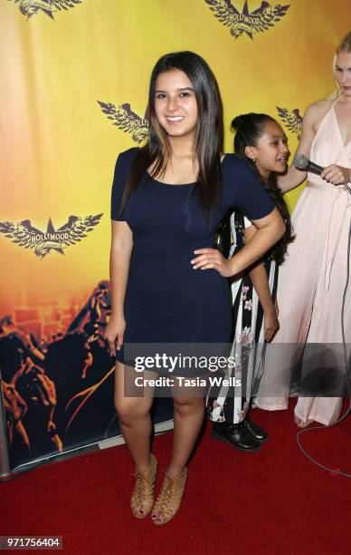 Amber Romero attends the Spreading the Love into summer event sponsored by The Rage at The Canyon Club on June 11, 2018 in Agoura Hills, California.